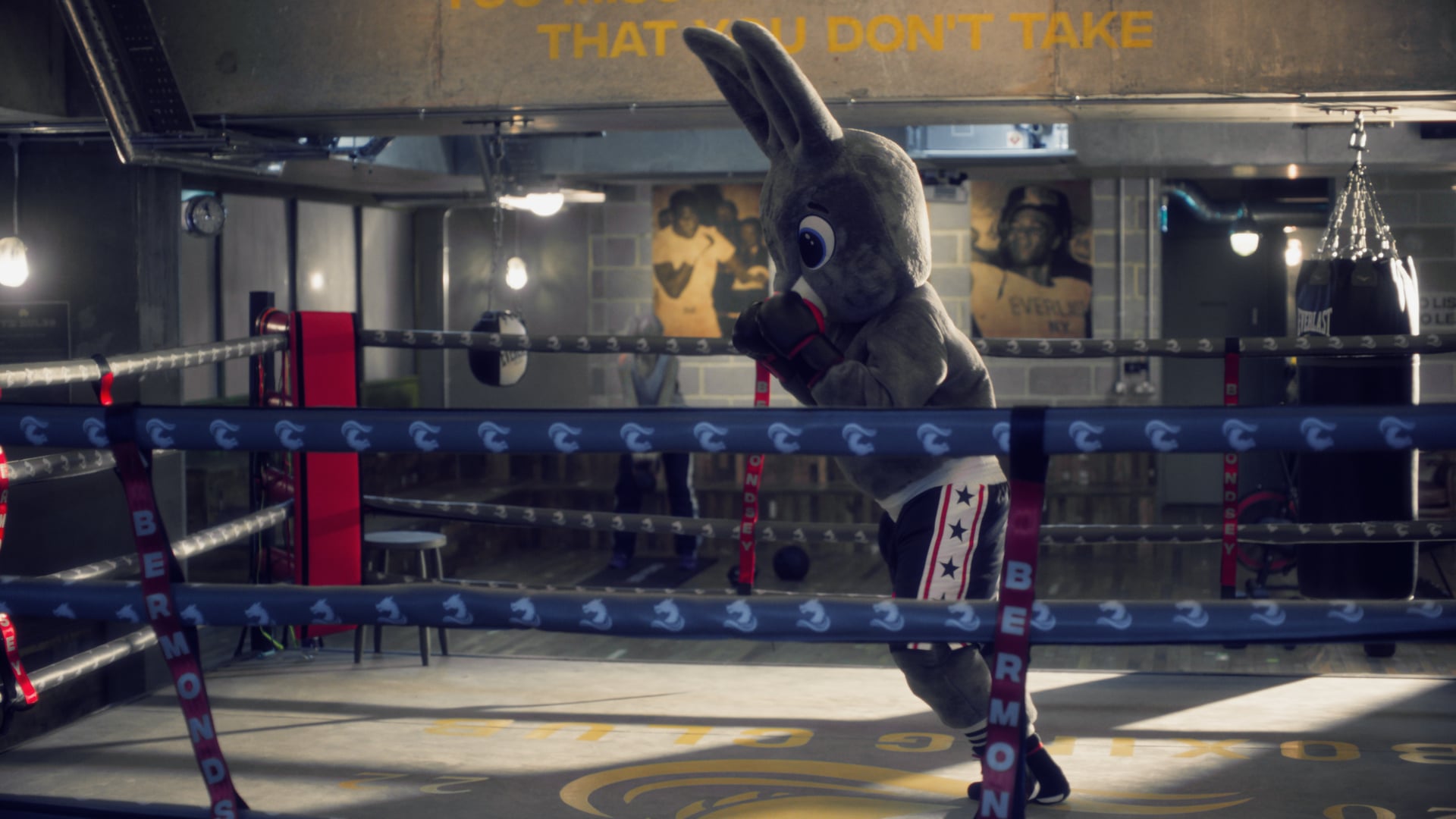 Jesus Fires Easter Bunny